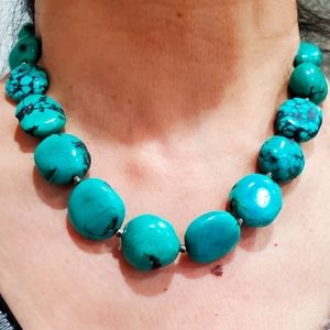 Vintage Turquoise Neckpiece